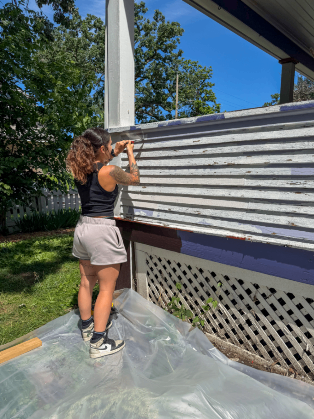 Painting project in Des Moines, Iowa