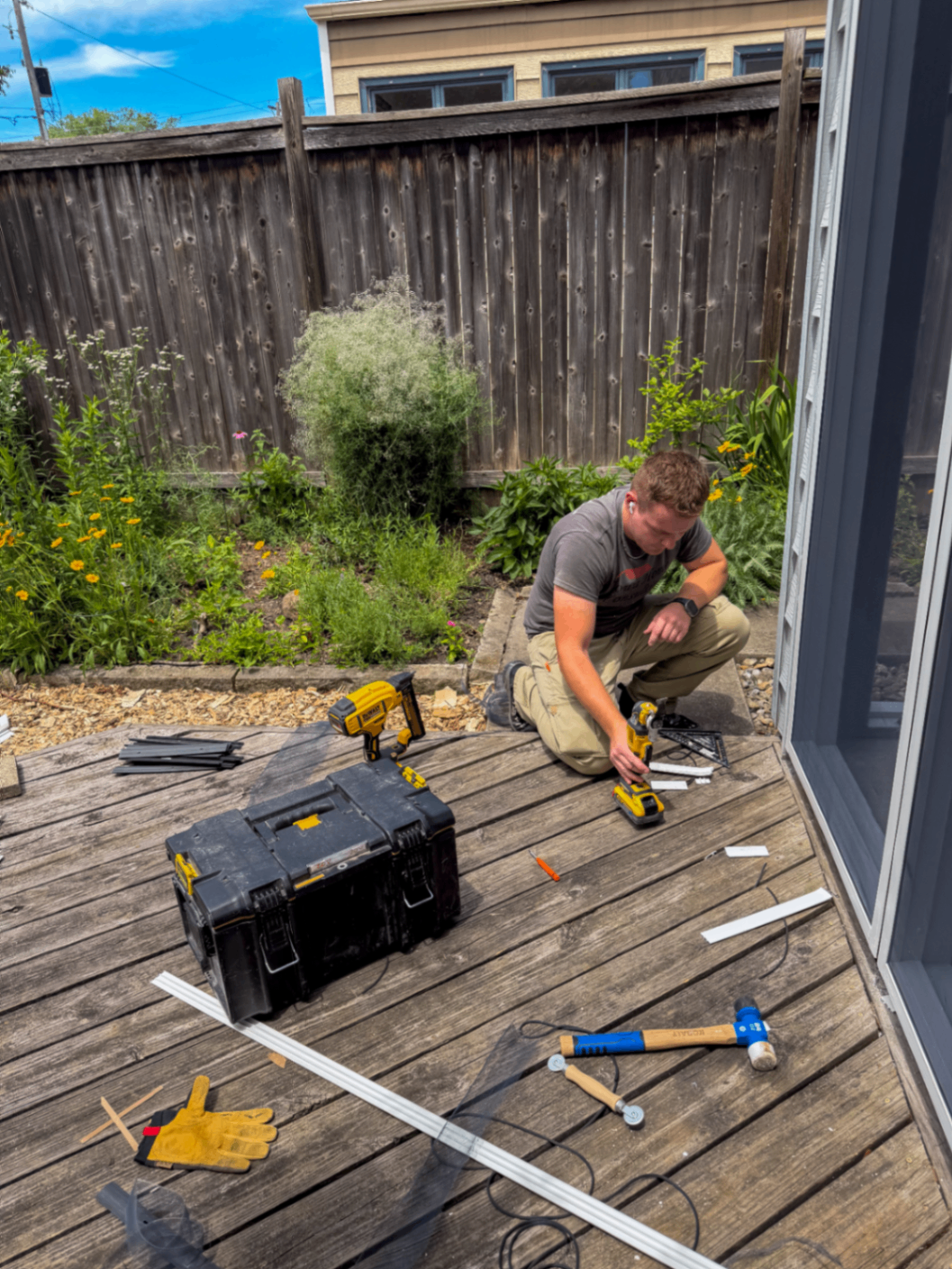 Water Damage Rebuild project in West Des Moines, Iowa