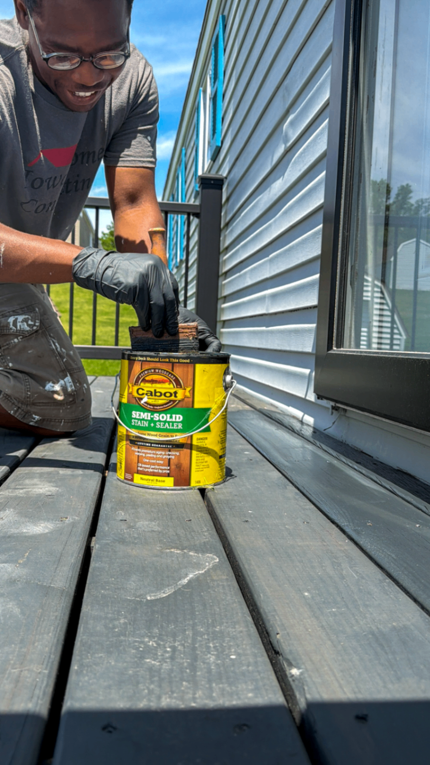 Painting project in Johnston, Iowa