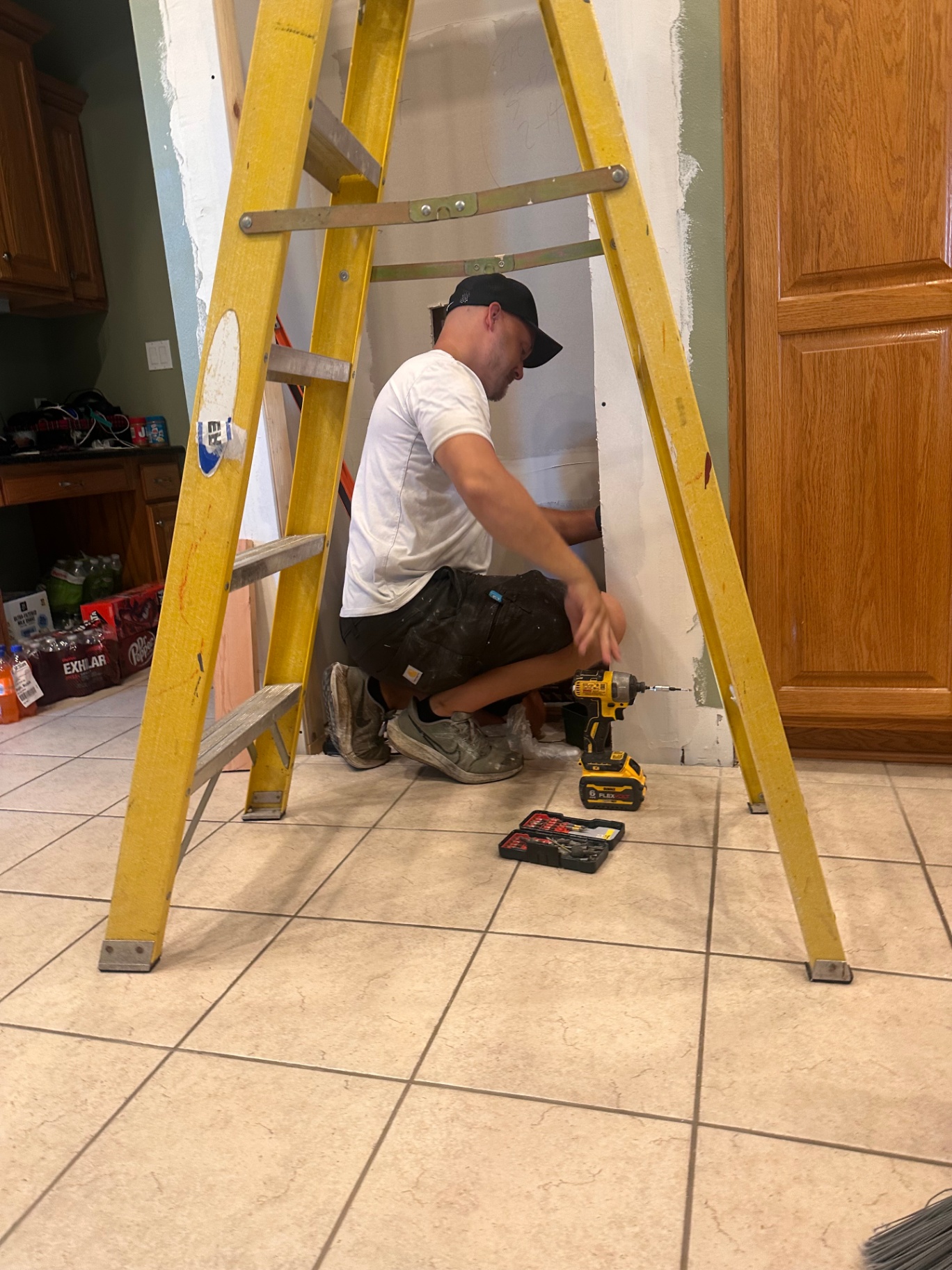 Remodeling project in West Des Moines, Iowa