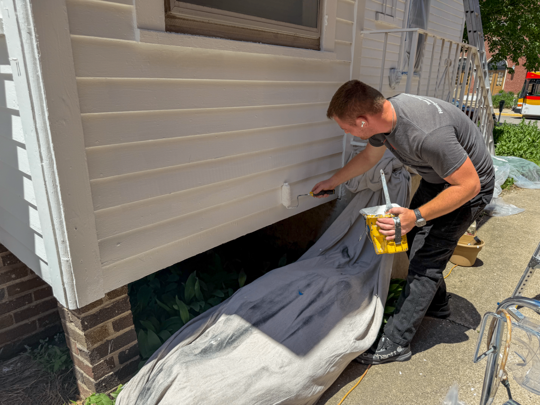 Painting project in Ames, Iowa